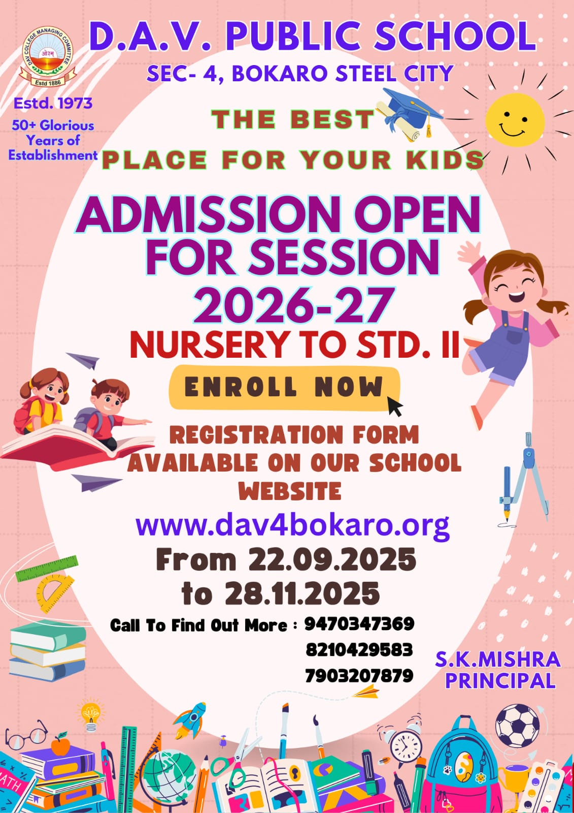 Admission Open for Session 2026-2027